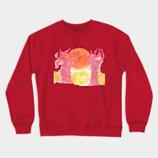 global warming heat wave Crewneck Sweatshirt